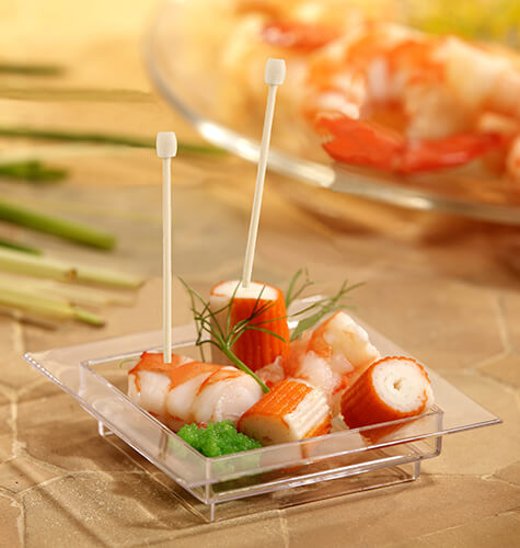 Fingerfood - Spieße 7 cm "Drum"