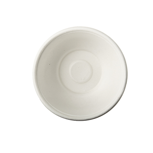 10 x 50 Schalen, Zuckerrohr "pure" 200 ml Ø 11,2 cm · 4,2 cm weiss