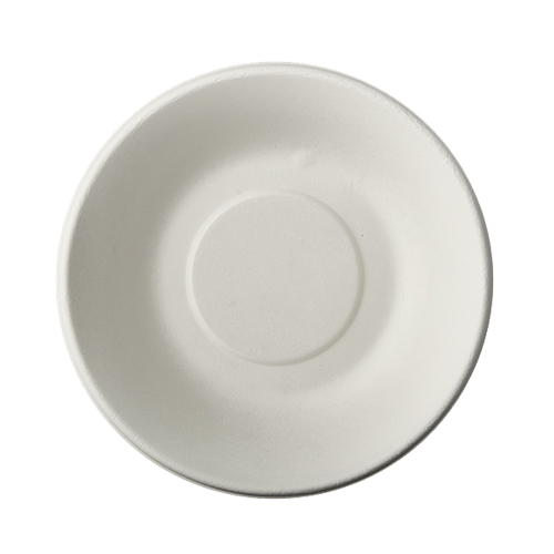 12 x 12 Schalen, Zuckerrohr "pure" 680 ml Ø 19 cm · 4 cm weiss