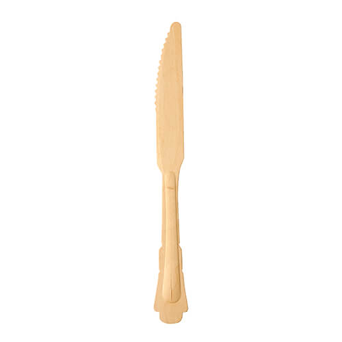 Messer, Holz "pure" 20,5 cm natur "Vintage"