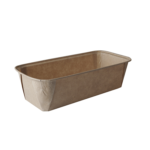 Backformen "pure" eckig 1033 ml 6,1 cm x 10,8 cm x 23 cm braun