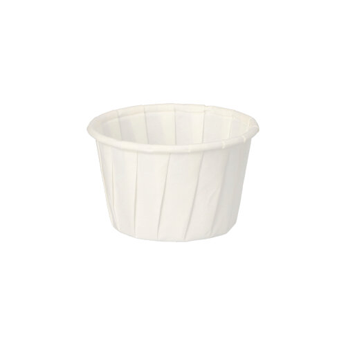 20 x 250 Dressingbecher, Papier "pure" 35 ml Ø 5 cm · 3,1 cm weiss