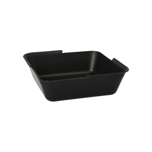 8 x 8 "Circulware" Mehrweg-Schalen Mix & Match eckig 4,7 cm x 15,6 cm x 15,6 cm schwarz