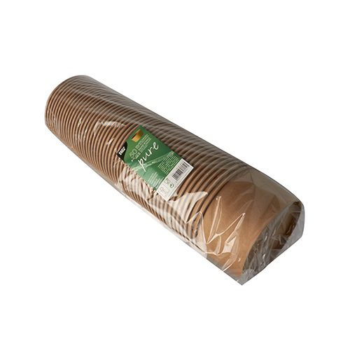 Salatschalen, Pappe rund 1000 ml Ø 15 cm · 7,5 cm braun