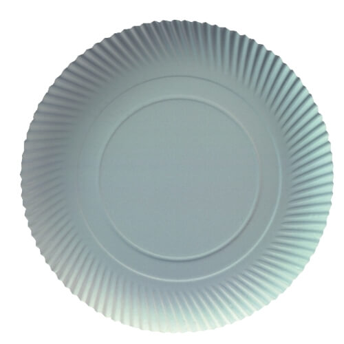 Teller, Pappe [rc] rund Ø 30 cm · 2 cm weiss
