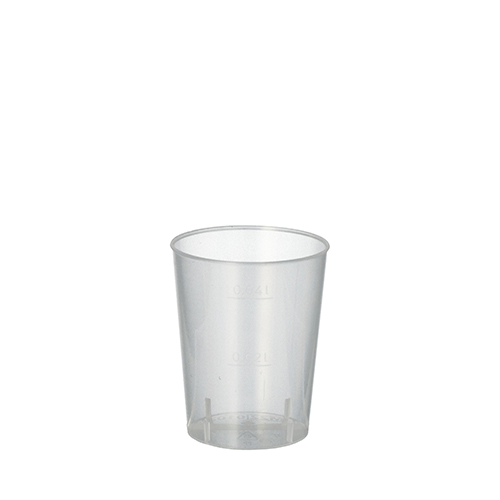 40 x 50 Mehrweg-Gläser für Schnaps PP 4 cl Ø 4,3 cm · 5,2 cm unzerbrechlich