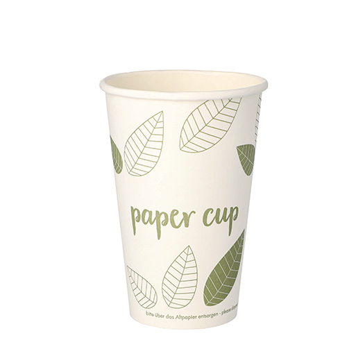20 x 50 Trinkbecher, Pappe "pure" 0,3 l Ø 8 cm · 11,7 cm "ZERO"