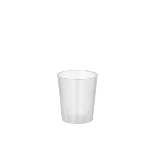30 x 20 Mehrweg-Gläser für Schnaps PP 2 cl Ø 3,7 cm · 4,2 cm unzerbrechlich