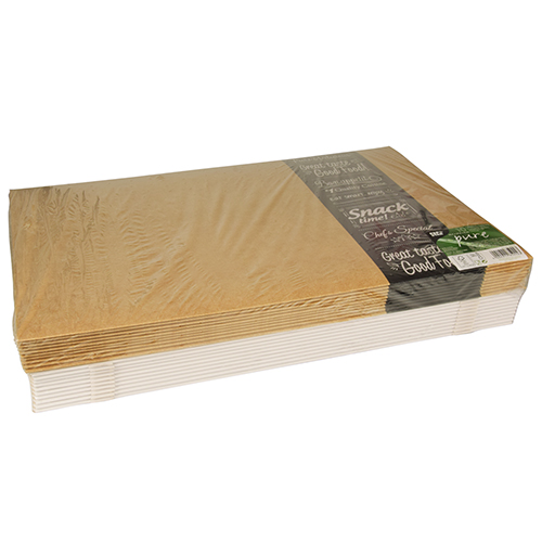 Transport- und Catering-Kartons "pure" eckig 8 cm x 37,6 cm x 55,7 cm "Good Food" groß