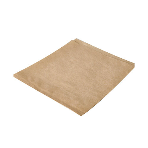 1 x 1000 Hamburger-Tüten, Pergament-Ersatz 16 cm x 18 cm braun fettdicht