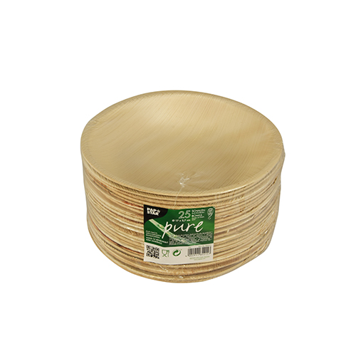 Schalen, Palmblatt "pure" rund 300 ml Ø 17,5 cm · 3,5 cm