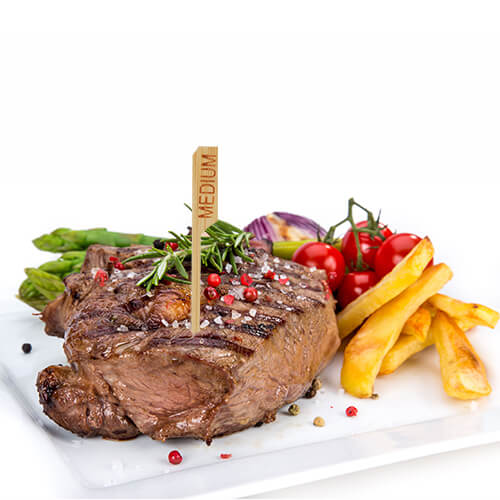 Steak-Marker 9 cm "MEDIUM"