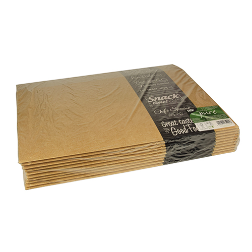 Transport- und Catering-Kartons "pure" eckig 8 cm x 31,3 cm x 46,4 cm "Good Food" mittel
