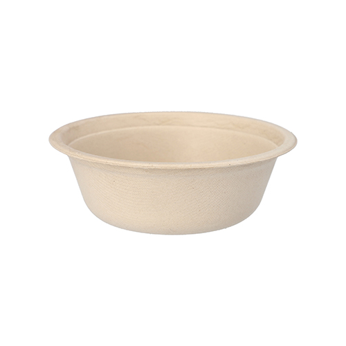 12 x 12 Schalen, Zuckerrohr "pure" 500 ml Ø 15,5 cm · 5,4 cm natur