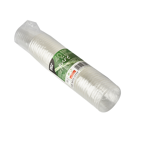 Gläser für Schnaps, PLA "pure" 4 cl Ø 4,8 cm · 5 cm glasklar