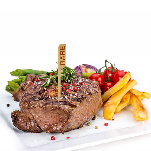 Steak-Marker 9 cm "RARE"