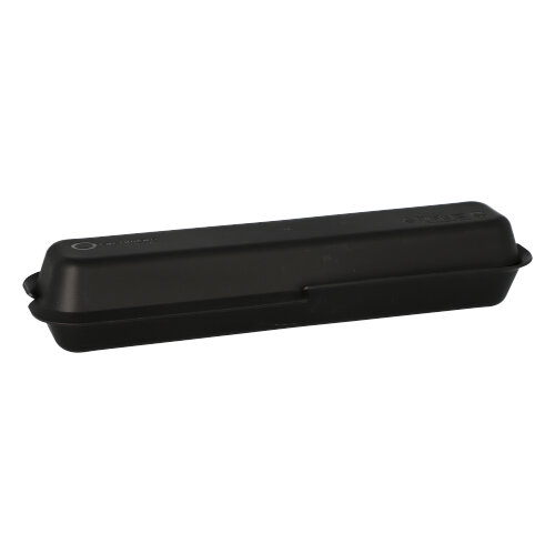 1 x 90 "Circulware" Mehrweg-Foodboxen 2 cm x 23,4 cm x 5,85 cm schwarz , 2-teilig