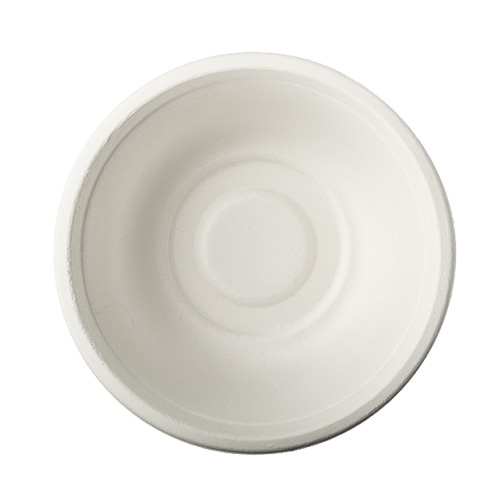 12 x 12 Schalen, Zuckerrohr "pure" 500 ml Ø 15,5 cm · 5,4 cm weiss