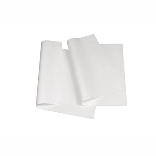 Pergament-Ersatz, 1/4 Bogen 50 cm x 37,5 cm weiss à 12,5 kg, fettdicht