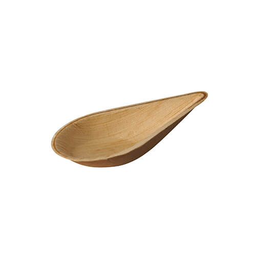 10 x 25 Fingerfood - Löffel, Palmblatt "pure" 12 cm "Asia"