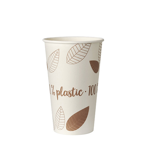 Trinkbecher, Pappe "pure" 0,4 l Ø 9 cm · 13,9 cm "ZERO"