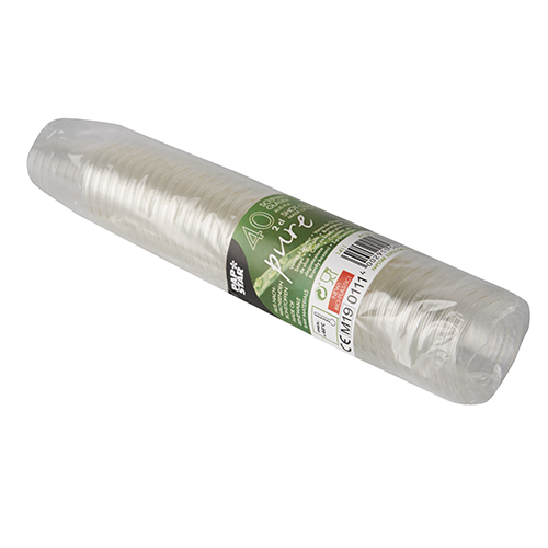 Gläser für Schnaps, PLA "pure" 2 cl Ø 3,9 cm · 4 cm glasklar