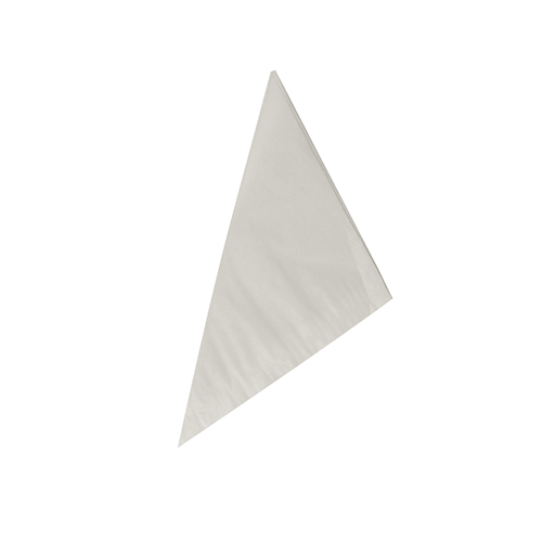 1 x 1000 Spitztüten, Pergament-Ersatz 17 cm x 17 cm x 24 cm weiss Füllinhalt 100 g, fettdicht