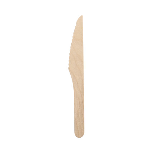 18 x 10 Messer, Holz "pure" 16,5 cm