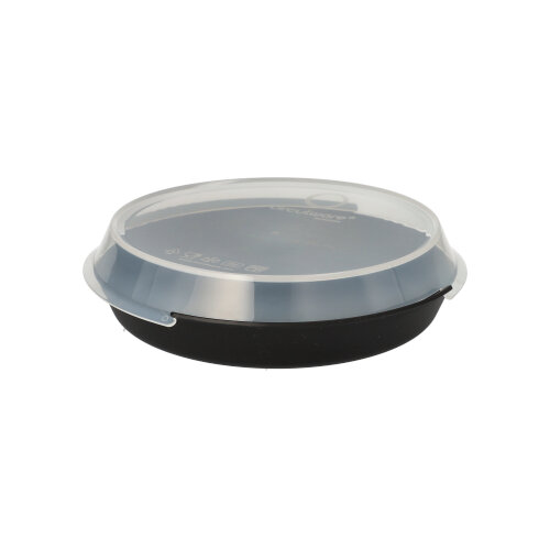 4 x 16 "Circulware" Mehrweg-Schalen Mix & Match rund 400 ml Ø 18,3 cm · 2,9 cm schwarz