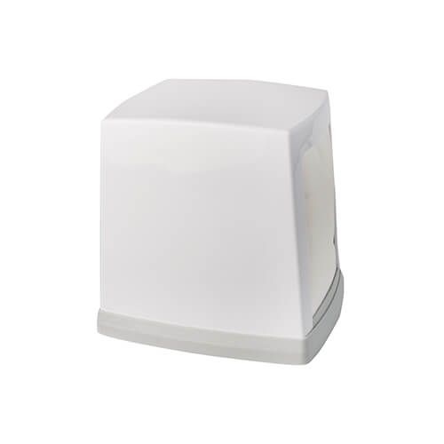 Spender für Servietten 14 cm x 11,7 cm x 14,5 cm grau/weiss
