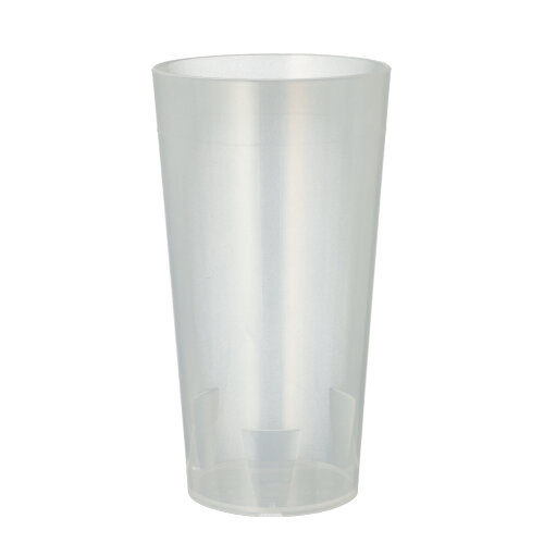 20 x 10 Mehrweg-Trinkbecher 0,4 l Ø 7,5 cm · 14,5 cm transluzent unzerbrechlich