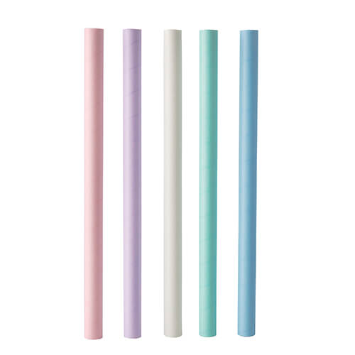 Bubble Tea Halme, Papier Ø 12 mm · 20 cm farbig sortiert