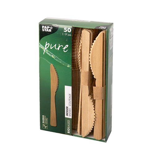 Messer, aus Bambus "pure" 17 cm