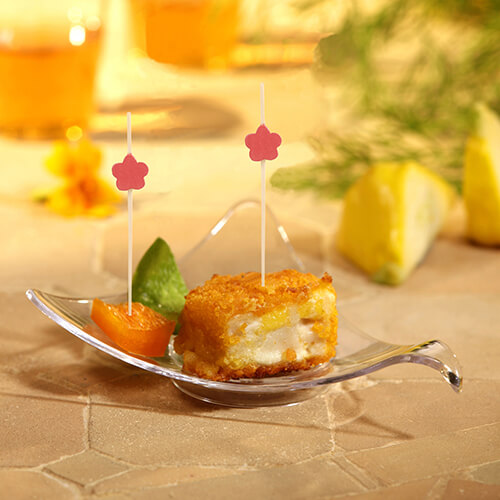 Fingerfood - Spieße 7 cm "Flower"
