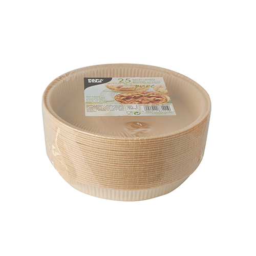 Backformen "pure" 600 ml Ø 19,7 cm · 2,7 cm braun