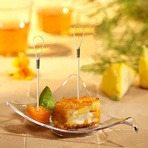 Fingerfood - Spieße 10 cm "Loop"