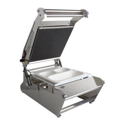 Siegelmaschine 300 mm x 310 mm x 650 mm silber "IP 245 Premium"