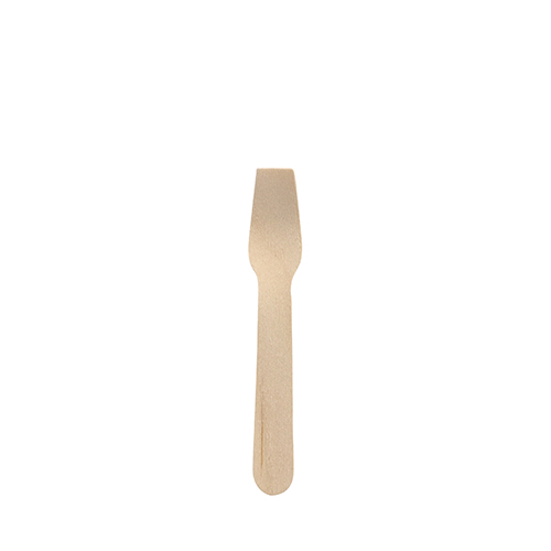 4 x 250 Eislöffel Holz "pure" 9,4 cm