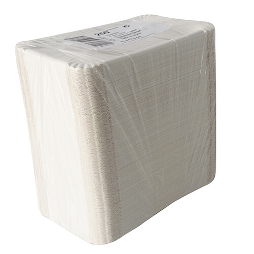 Teller, Pappe [ff] eckig 11 cm x 17,5 cm weiss