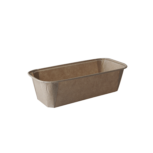 8 x 25 Backformen eckig 523 ml 5 cm x 8,5 cm x 18,8 cm braun