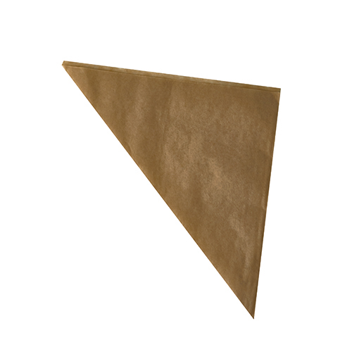 1 x 1000 Spitztüten, Pergament-Ersatz 32,5 cm x 23 cm x 23 cm braun Füllinhalt 250 g, fettdicht