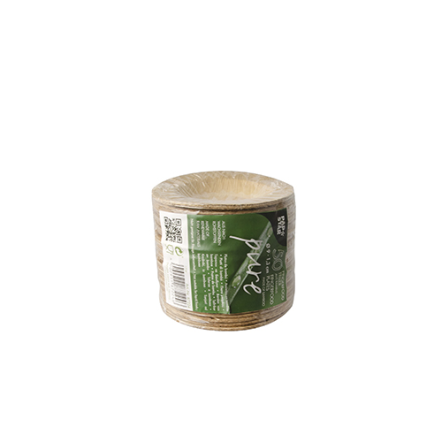 Fingerfood - Teller, Bambus "pure" rund Ø 9 cm · 1,3 cm