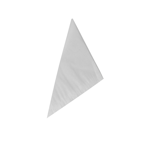 1 x 1000 Spitztüten, Pergament-Ersatz, gefädelt 19 cm x 19 cm x 27 cm weiss Füllinhalt 125 g, fettdicht